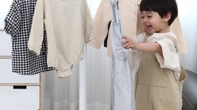 육아맘 필수템! 득템찬스! 유아 원형 행거 후기